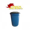 BOTE BASURA CON TAPA PLANA  115 LTS.