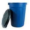 BOTE BASURA CON TAPA PLANA  115 LTS. - Imagen 2